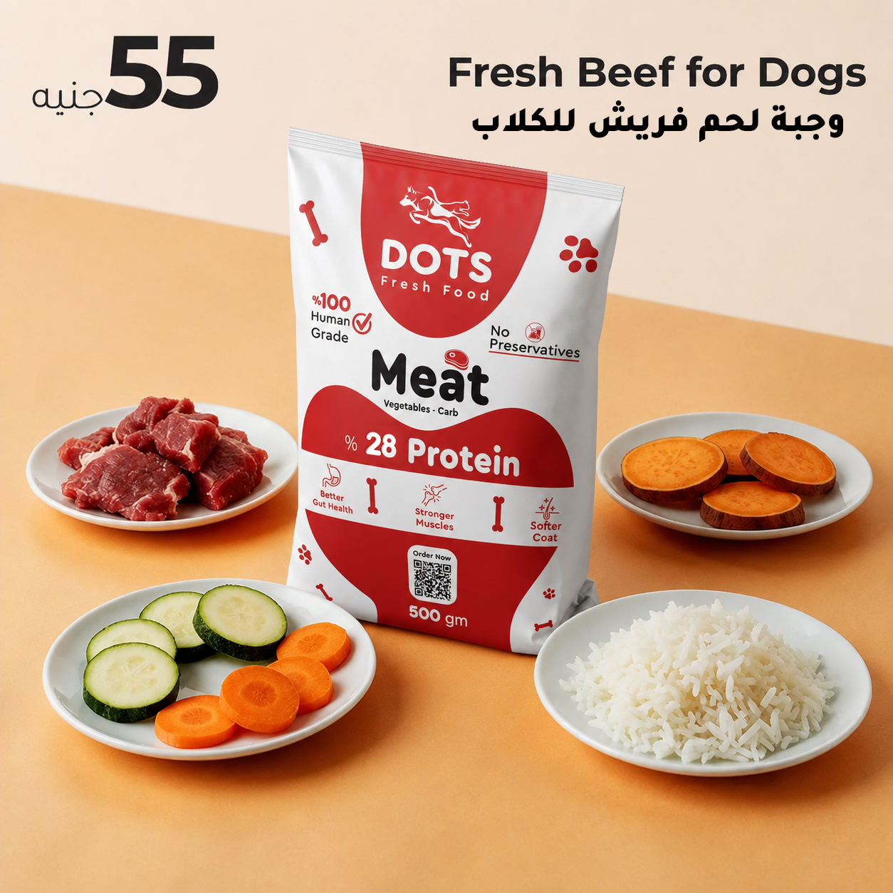 Fresh Meat Meal for Dogs