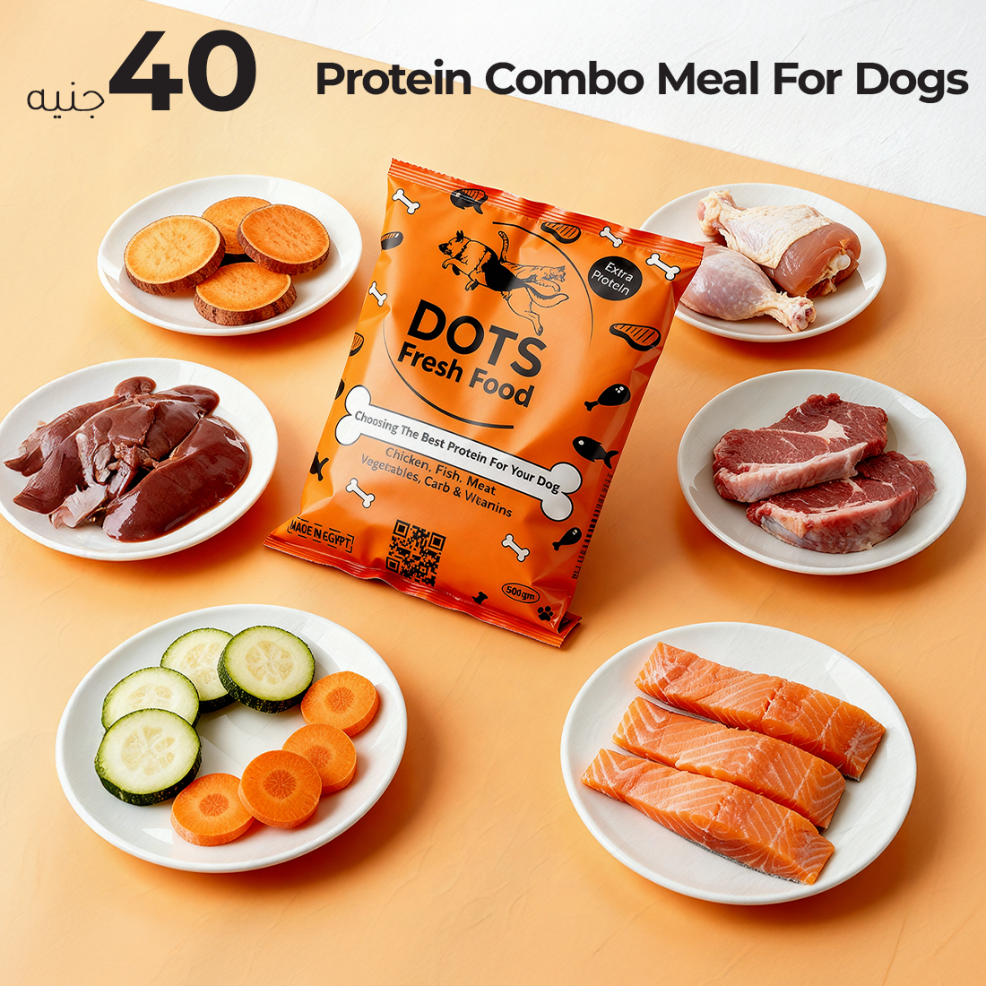 Fresh Protein Combo Meal for Dogs