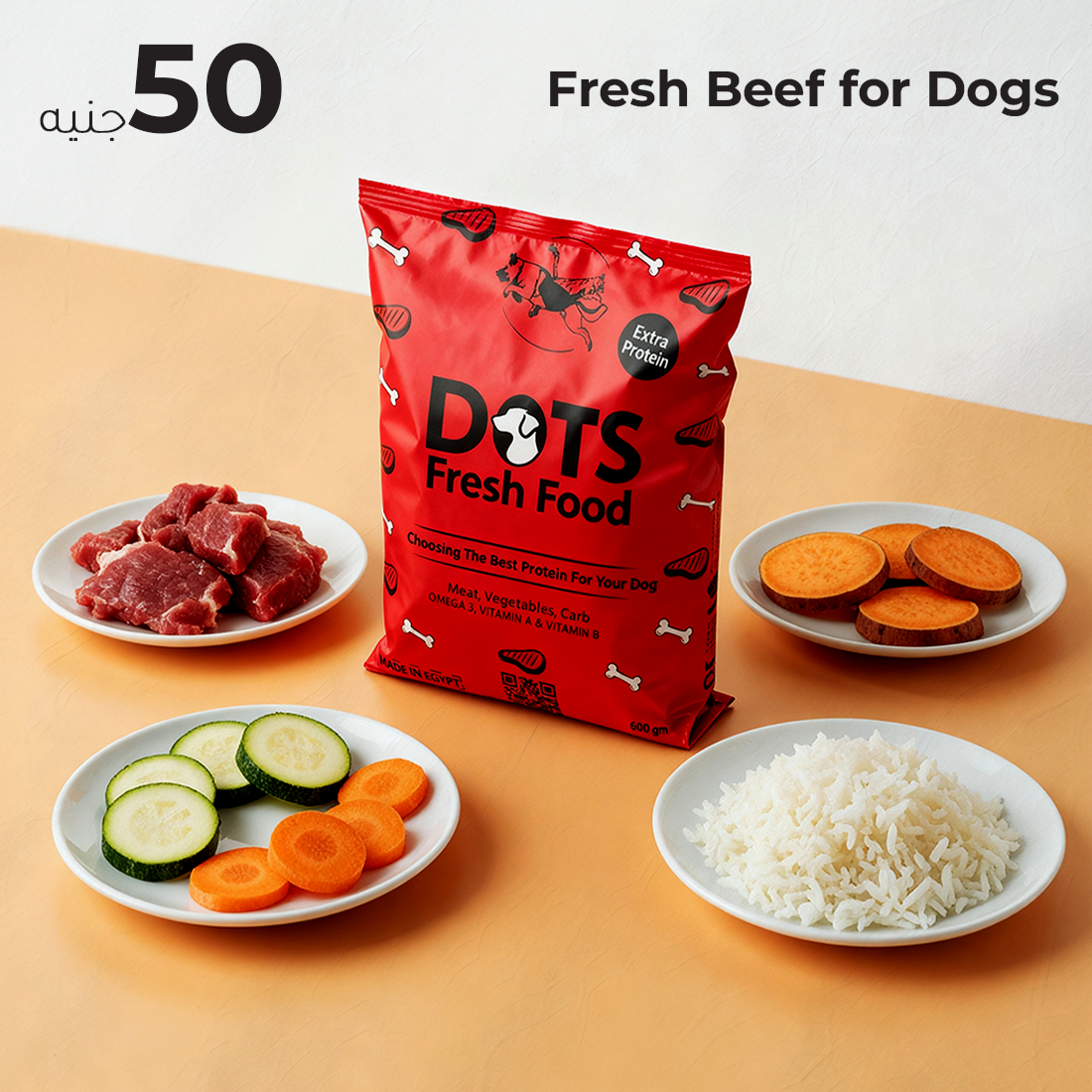 Fresh Meat Meal for Dogs
