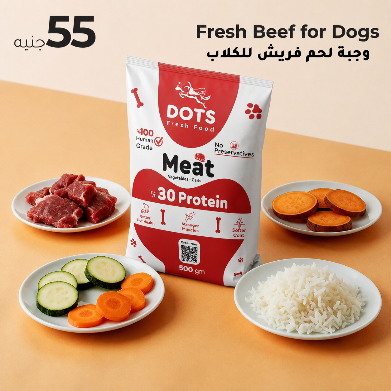 Fresh Meat Meal for Dogs