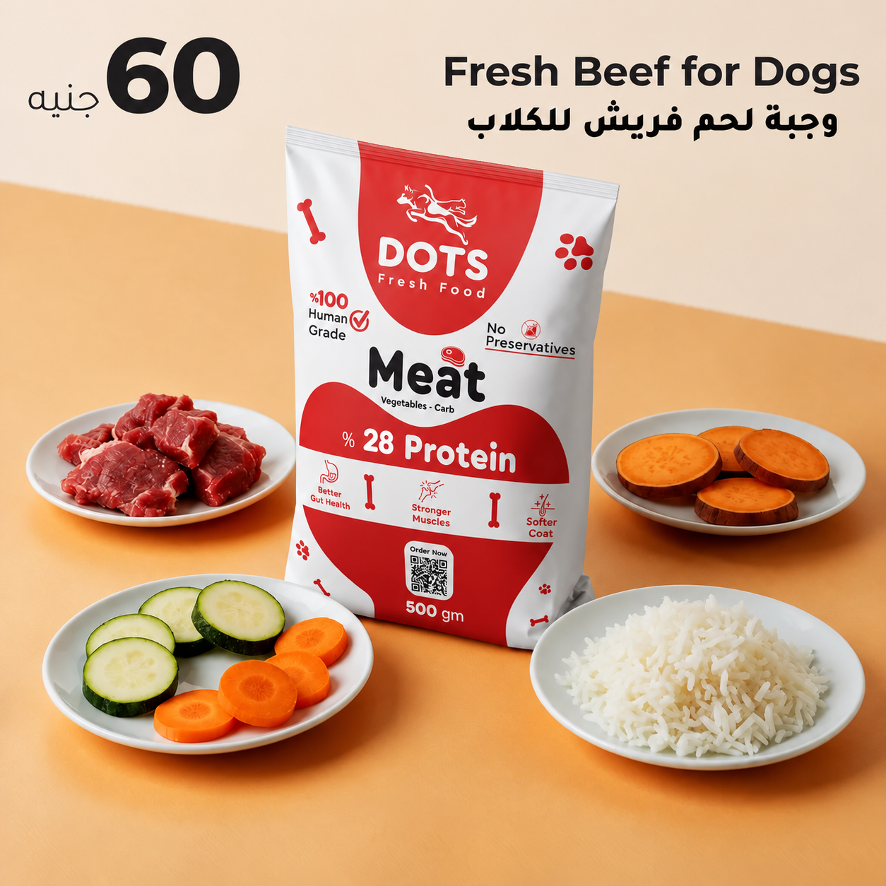 Fresh Meat Meal for Dogs