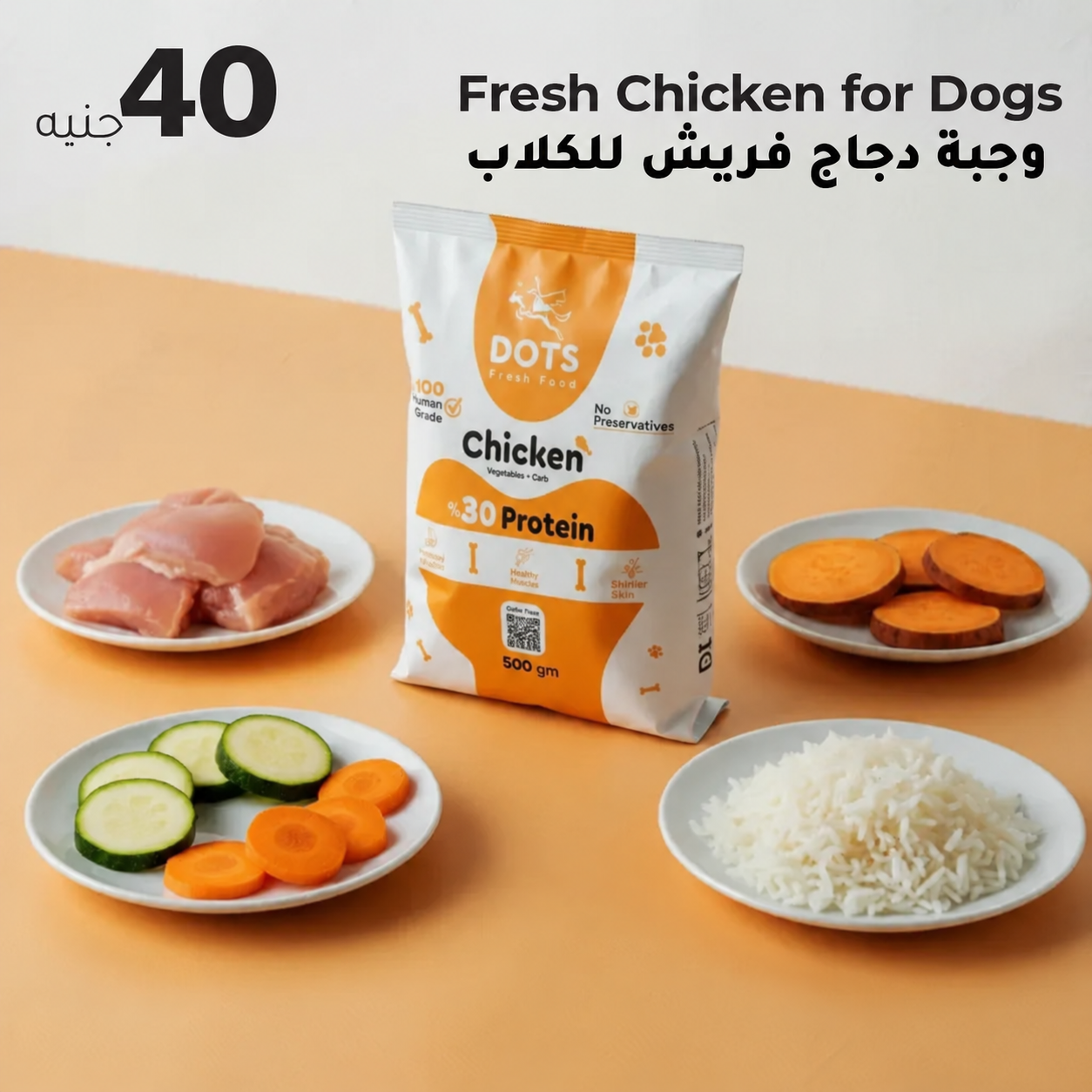 Fresh Chicken Meal for Dogs
