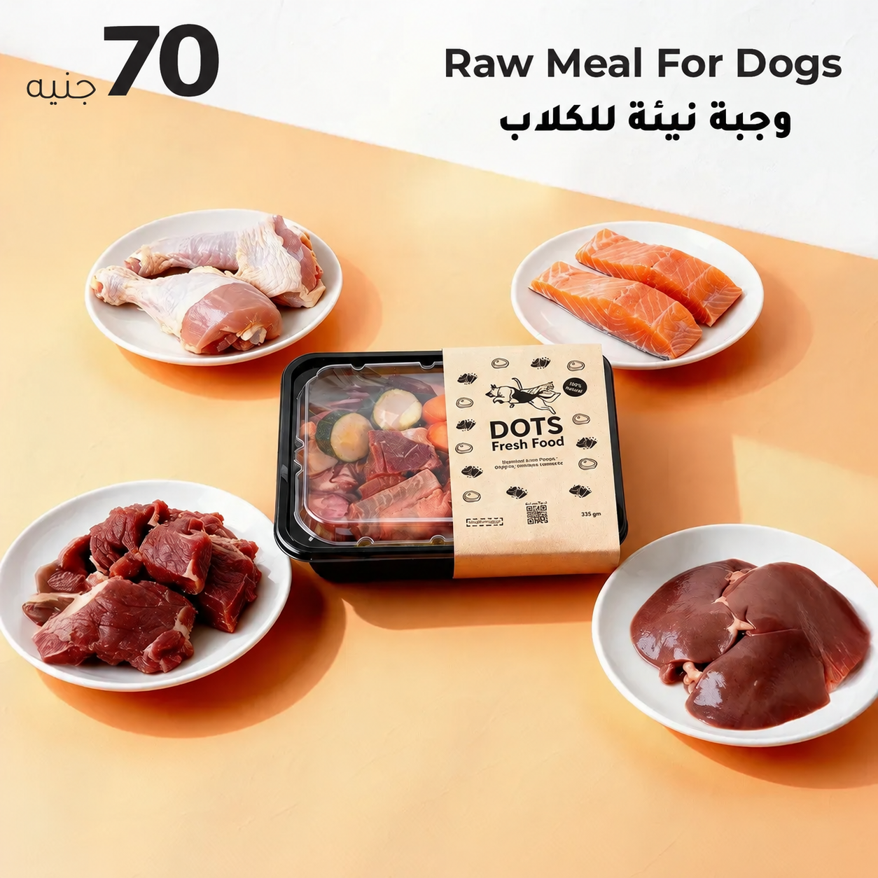 Fresh Raw Meal for Dogs